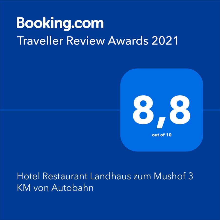 Landhaus Zum Mushof Hotel Wethen Екстериор снимка